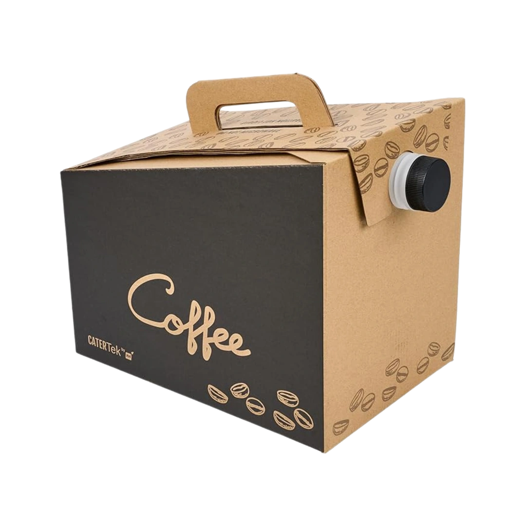 Logo donuts paired with gourmet coffee service